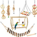 8 Pack Bird Toys for Cage Accessories
